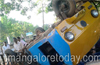 Goods tempo car collision claims life of one person